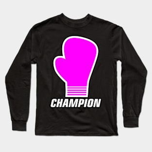 Athletic champion workout and gym t shirt for athletes and sportsperson. Long Sleeve T-Shirt